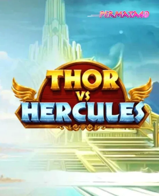 Tampilan visual slot Thor vs Hercules dengan tema pertarungan mitologi.
